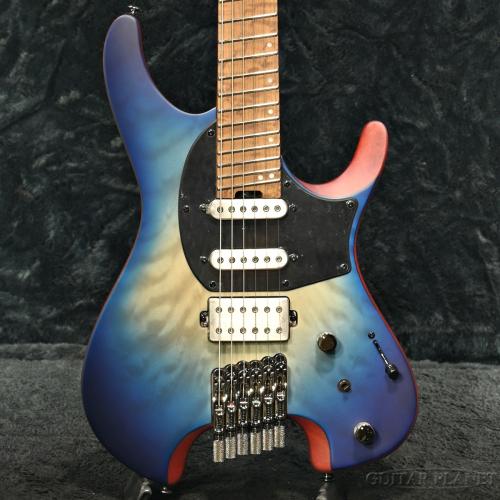 Ibanez QX54QM -BSM (Blue Sphere Burst Matte)- 【軽量2.34kg!】【Stainless Steel Frets】