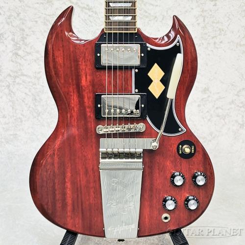 Epiphone 【Bonus Sale】Inspired by Gibson Custom 1964 SG Standard with Maestro Vibrola Reissue -Cherry Red-