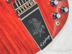 Epiphone 【Bonus Sale】Inspired by Gibson Custom 1964 SG Standard with Maestro Vibrola Reissue -Cherry Red-_7