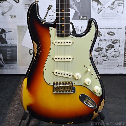 Fender Custom Shop LIMITED EDITION 1964 L-Series Stratocaster Heavy Relic -3 Color Sunburst-