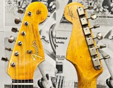 Fender Custom Shop 1965 Stratocaster Super Heavy Relic -SFA Tahitian Coral over 3-Color Sunburst -_5