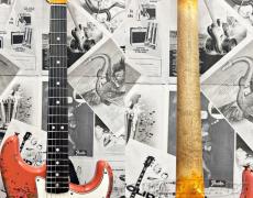 Fender Custom Shop 1965 Stratocaster Super Heavy Relic -SFA Tahitian Coral over 3-Color Sunburst -_6