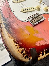 Fender Custom Shop 1965 Stratocaster Super Heavy Relic -SFA Tahitian Coral over 3-Color Sunburst -_7