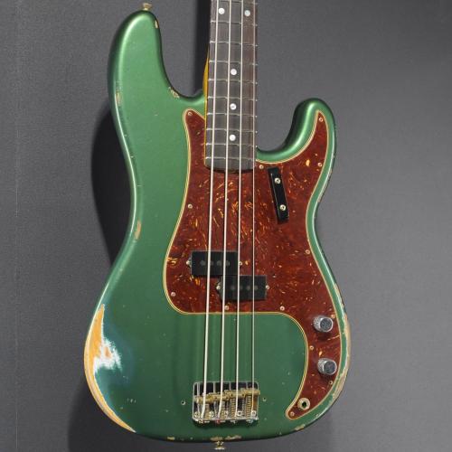 Fender Custom Shop 【ボーナスセール!!】1966 Precision Bass Heavy Relic -Aged Sherwood Green Metallic/PHC-【3.93kg】