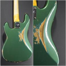 Fender Custom Shop 【ボーナスセール!!】1966 Precision Bass Heavy Relic -Aged Sherwood Green Metallic/PHC-【3.93kg】_3
