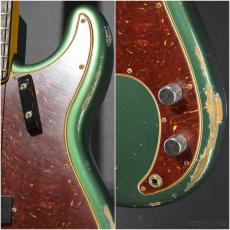 Fender Custom Shop 【ボーナスセール!!】1966 Precision Bass Heavy Relic -Aged Sherwood Green Metallic/PHC-【3.93kg】_4