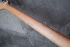 Suhr Standard Zebra PU / Half Matching HEAD /Lime Green Burst_7