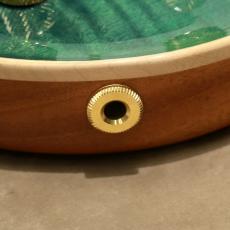 Valenti Guitars Nebula Carved, Cobalt Green_9