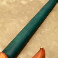 Valenti Guitars Nebula Carved, Cobalt Green_10