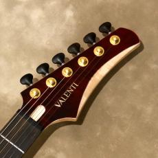Valenti Guitars Nebula Carved Semihollow, Blood Red_4