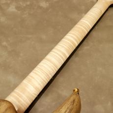 Valenti Guitars Nebula Carved Semihollow, Blood Red_10