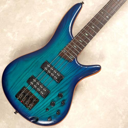 Ibanez SR4AH SPL エレキベース アクティブ/パッシブ切替 24フレット サファイアブルー ローグロス 青
