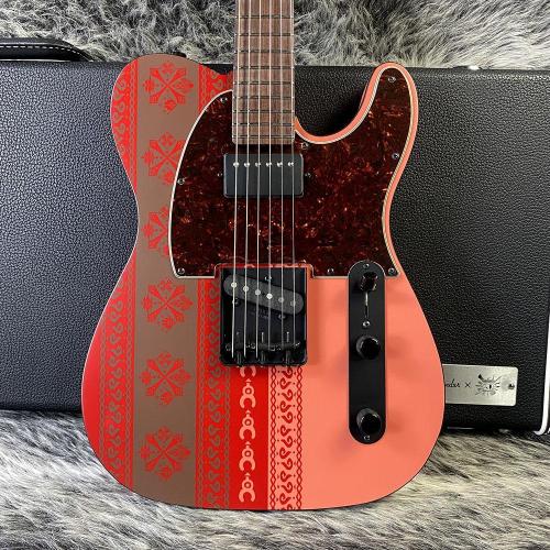 Fender Monster Hunter Rathalos Telecaster Rathalos Red
