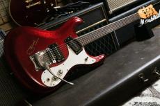 Mosrite Ventures Model 1965 Solid Red Sparkle #3085_2