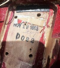 Mosrite Ventures Model 1965 Solid Red Sparkle #3085_8