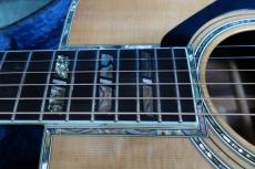 K.Yairi YW-1000特 / Special Order Model・Double parallelogram Inly・Wide Solid Abalone Trim and Rosette・Solid Spruce Top・Jacaranda Side and Back【With Original Hard Case】1979年製_9
