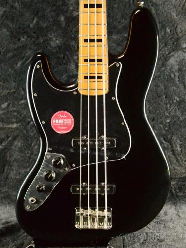 Squier by Fender Classic Vibe 70s Jazz Bass Left-Hand -Black- 【オンラインストア限定】