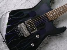 Charvel USA Custom Shop San Dimas FRT -Ghost Flames Black-