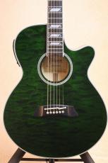 Takamine 【薄胴・限定品】CTM TSP178AC Quilt Green #63050290【送料当社負担・最大48回分割無金利】