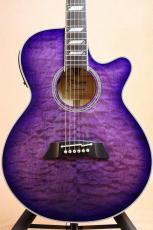 Takamine 【薄胴ボディ・限定品】CTM TSP178AC Quilt パープル #6305089【送料当社負担・最大48回分割無金利】