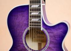 Takamine 【薄胴ボディ・限定品】CTM TSP178AC Quilt パープル #6305089【送料当社負担・最大48回分割無金利】_3