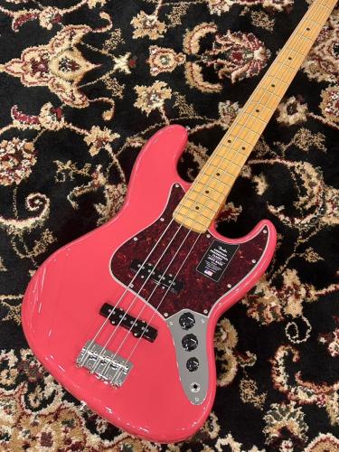 Fender American Professional Classic Jazz Bass -Faded Dakota Red-【4.52kg】