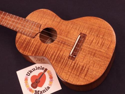 KIWAYA 閉店SALE 30% OFF! Kiwaya KC-HK/MG Limited Edition 100% Curly Hawaiian Koa Concert Ukulele #5447