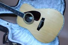 YAMAHA L-41 Style Special Custom Oder Model / “案山子” Square shoulder Style・Solid Abalone All Body Trim and Rosette・Solid Ezo Spruce Top・Solid Jacaranda Side and Back・Ebony Fingerboard・Terry Nakamoto Sign【With_2