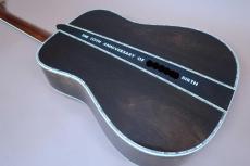 YAMAHA L-41 Style Special Custom Oder Model / “案山子” Square shoulder Style・Solid Abalone All Body Trim and Rosette・Solid Ezo Spruce Top・Solid Jacaranda Side and Back・Ebony Fingerboard・Terry Nakamoto Sign【With_6