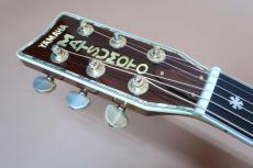 YAMAHA L-41 Style Special Custom Oder Model / “案山子” Square shoulder Style・Solid Abalone All Body Trim and Rosette・Solid Ezo Spruce Top・Solid Jacaranda Side and Back・Ebony Fingerboard・Terry Nakamoto Sign【With_7