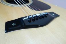 YAMAHA L-41 Style Special Custom Oder Model / “案山子” Square shoulder Style・Solid Abalone All Body Trim and Rosette・Solid Ezo Spruce Top・Solid Jacaranda Side and Back・Ebony Fingerboard・Terry Nakamoto Sign【With_14