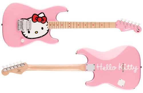 Squier by Fender Limited Hello Kitty Pink Stratocaster w/Hello Kittyギグバッグ【オンラインストア限定】