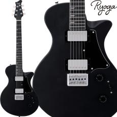 RYOGA HORNET Open Pore Black エレキギター ハムバッカー ベイクドメイプルネック