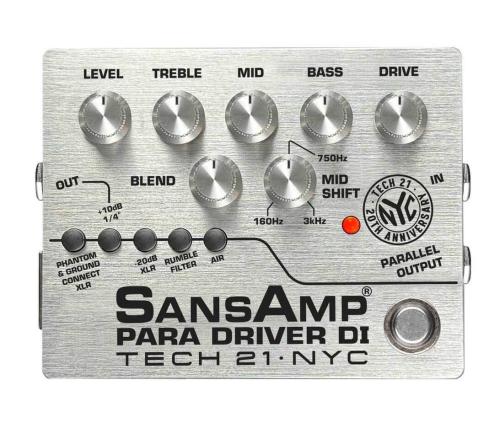 Tech 21 SansAmp 20th Anniversary Limited Edition PARA DRIVER DI