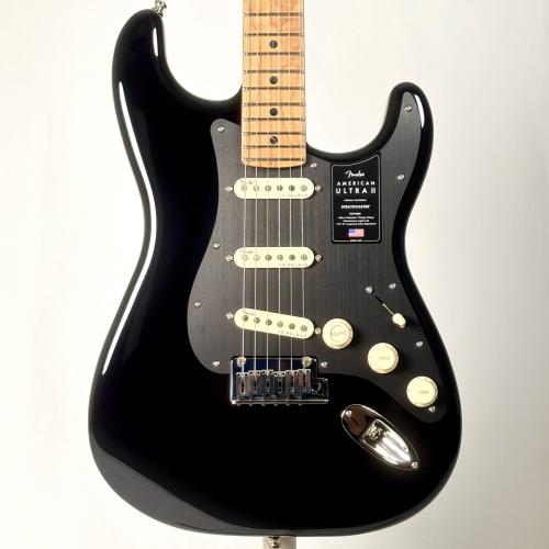 Fender Limited Edition American Ultra II Stratocaster Roasted Maple -Black-【3.76kg】