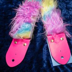 tsundrum_chan モッフモフギターストラップ ミックス