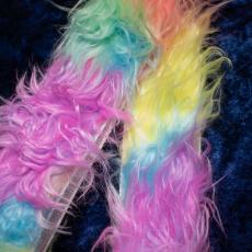 tsundrum_chan モッフモフギターストラップ ミックス_2