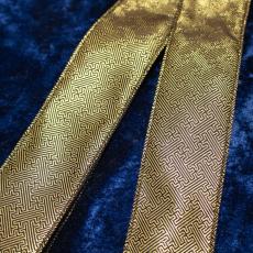 tsundrum_chan 古着物帯 ミニさやがた ギターストラップ_2