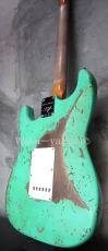 Fender Custom Shop Stratocaster '60 LTD Dual Mag II / Sea Foam Green / Super Heavy Relic_9
