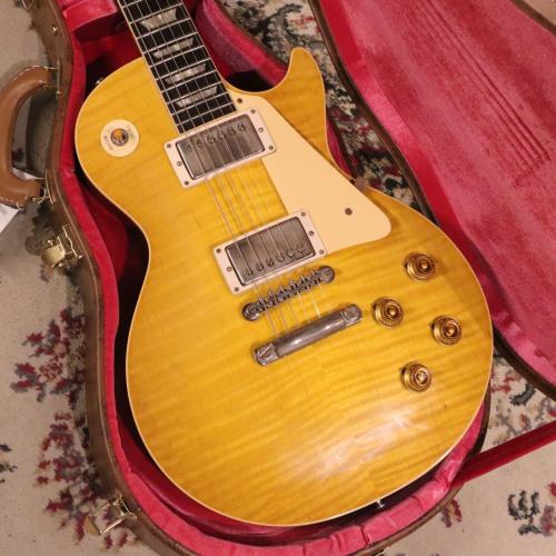 Gibson 【現地選定材!】1959 Les Paul Standard Reissue Lemon Burst VOS s/n 952425 ≒3.96kg