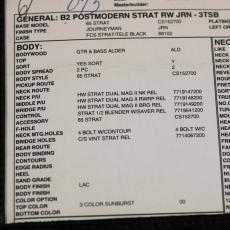 Fender Custom Shop POSTMODERN STRAT RW JRN_12