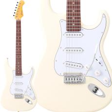 HISTORY HST-Performance White Ivory ハムバッカー切替可能 アルダーボディ エレキギター ストラトタイプ3年保証
