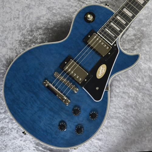 Epiphone Les Paul Custom Quilt Viper Blue (バイパーブルー) エレキギター レスポールカスタム 島村楽器限定