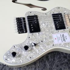 Fender Made In Japan Traditional II 70s Telecaster Thinline Olympic White_9