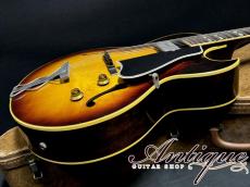 Gibson ES-175 1960 Sunburst /Virgin Solder & Full-Original except/Pin & Button w/Original Hard Case EX+++ "Original PAF Sound"_6