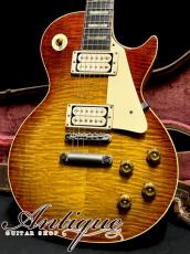 Gibson Les Paul Standard 1959 Conversion (Based On 1952) Murphy Burst /Killer Figured Hard Rock Maple /Black Jacaranda FB /Double White PAF w/Original Flat-Brown Case 4.10kg "Painted & Aged by Tom Murphy"_2