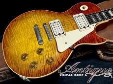 Gibson Les Paul Standard 1959 Conversion (Based On 1952) Murphy Burst /Killer Figured Hard Rock Maple /Black Jacaranda FB /Double White PAF w/Original Flat-Brown Case 4.10kg "Painted & Aged by Tom Murphy"_4