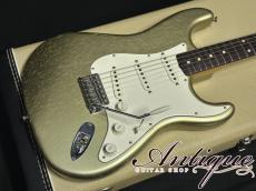 Fender Custom Shop MBS 1961 Stratocaster 2010 Inca Silver Closet Classic w/Abigail Ybarra Hand Wound PU Built by Greg Fessler Mint "YAMANO Brazilian Spec Order"_4