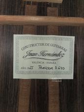 Juan Hernandez [ホアン・エルナンデス] ホアン・エルナンデス 2025年製 Profesor 640 C 杉・ローズ【期間限定小物5点サービス】【日本総本店2F 在庫品】_4