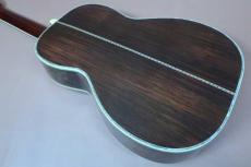 M.Suyama (巣山正弘）   00-45 Pre-WarType Custom / Slotted Head・Torch Inlay・Solid Spruce Top・Solid Jacaranda Side and Back・ Solid Abalone Top & Side & Back Trim・Snow flakes and Diamond and Cat’s Eyes Inlay 【With Hard Case】 _6